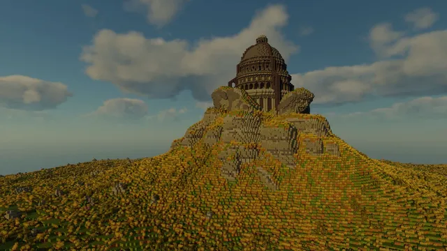 Weathertop — Amon Sûl in the golden grass of summer