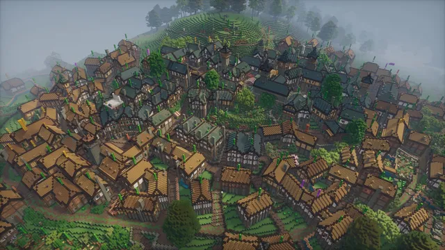 Bree — Bree-hill above the morning mist