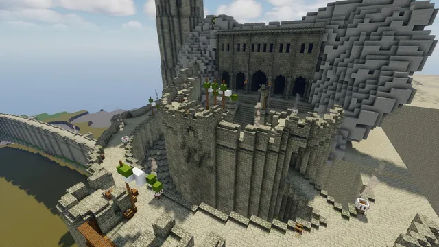 The Hornburg keep