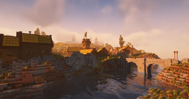 Houses by the crossing
