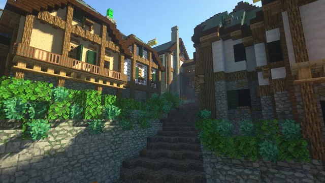Winding streets below Bree-hill