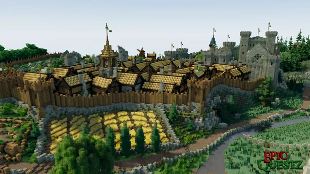 Timber halls, golden thatch and palisades of oak. The Riddermark endures.