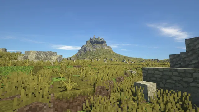 Looking out across the Lone-lands