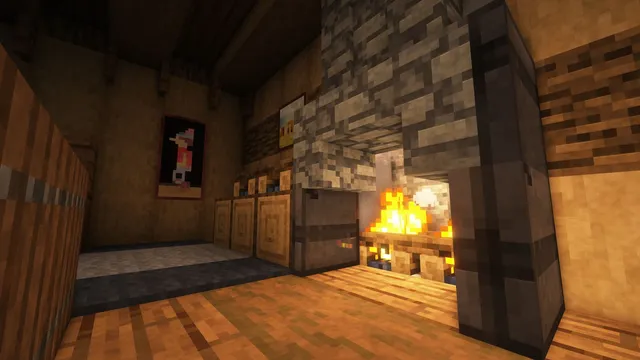 By the common-room fire